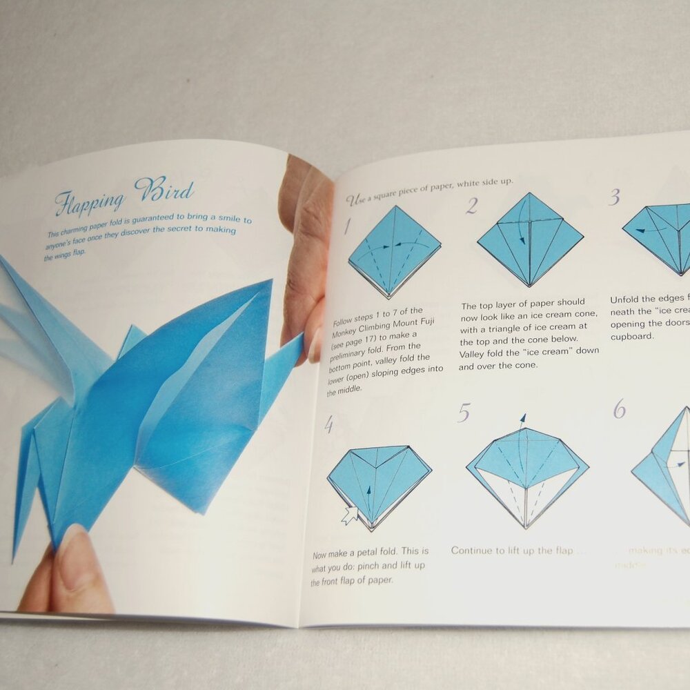 Origami Magic Book by Steve & Megumi Biddle, 80 Pages - Picture 4 of 5